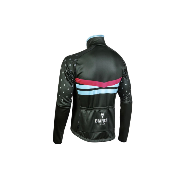 POGGIO Casaca de ciclismo impermeable Bianchi Milano - Imagen 2